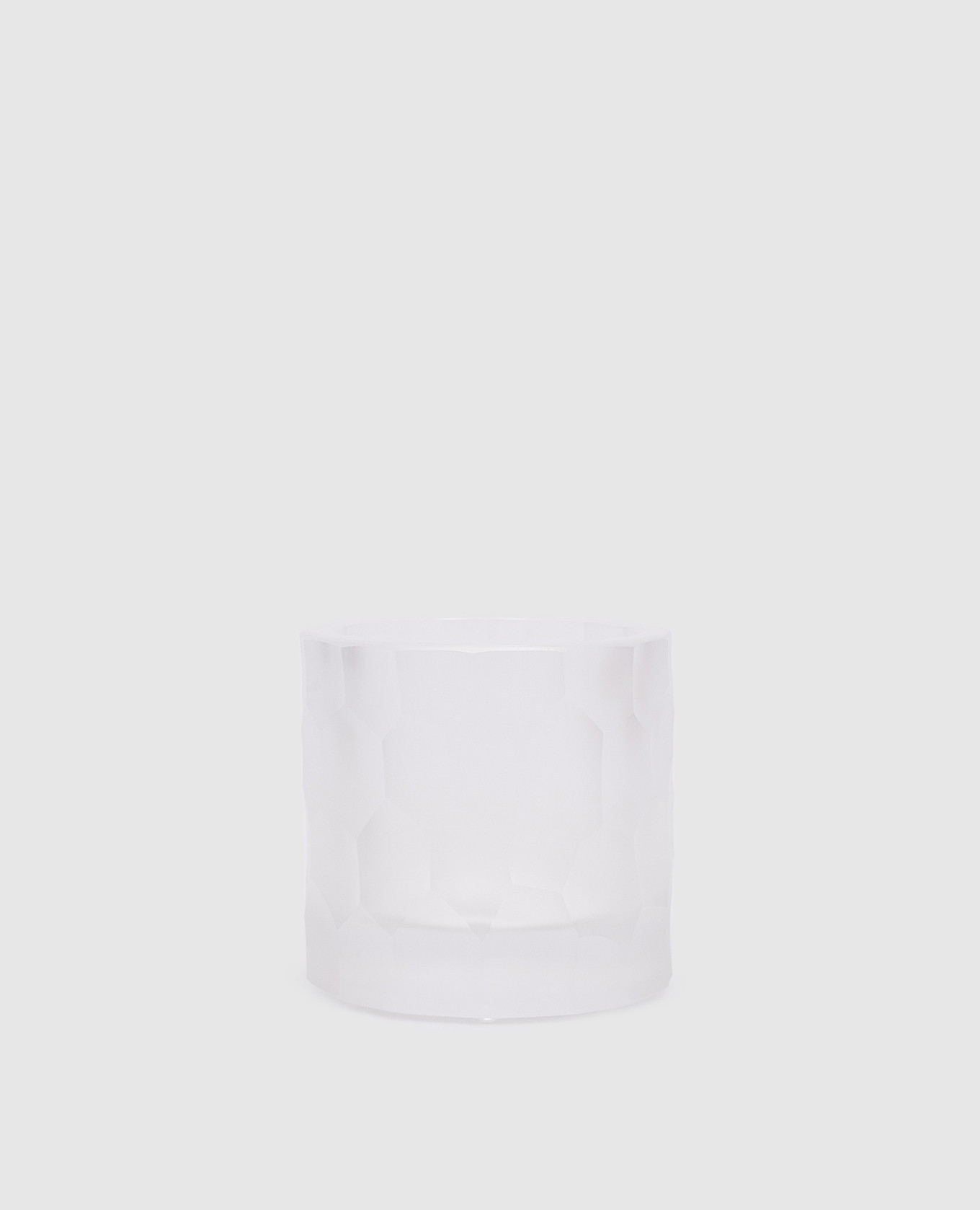 

Crystal container for cotton pads NEST Treesseci, White