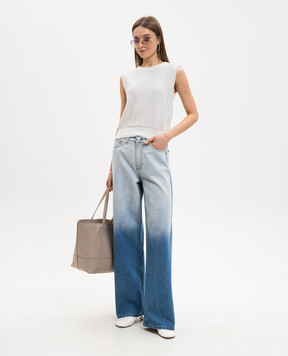 Ballantyne Blue jeans with logo patch BLT198UCTDF