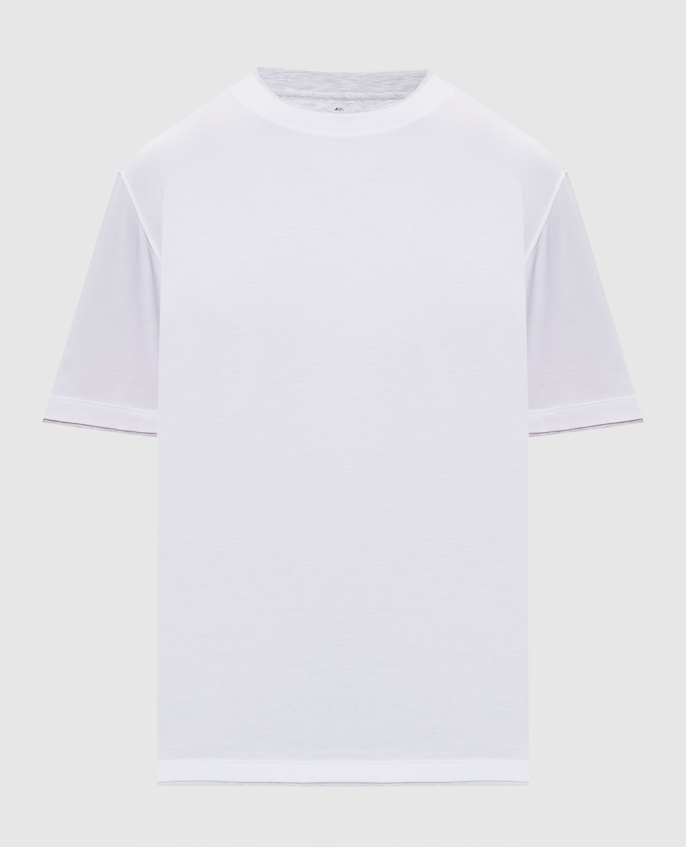 White layered T-shirt