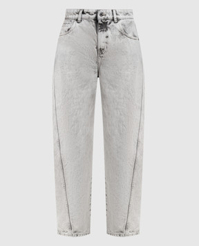 Solotre Gray mom jeans M1AB0158