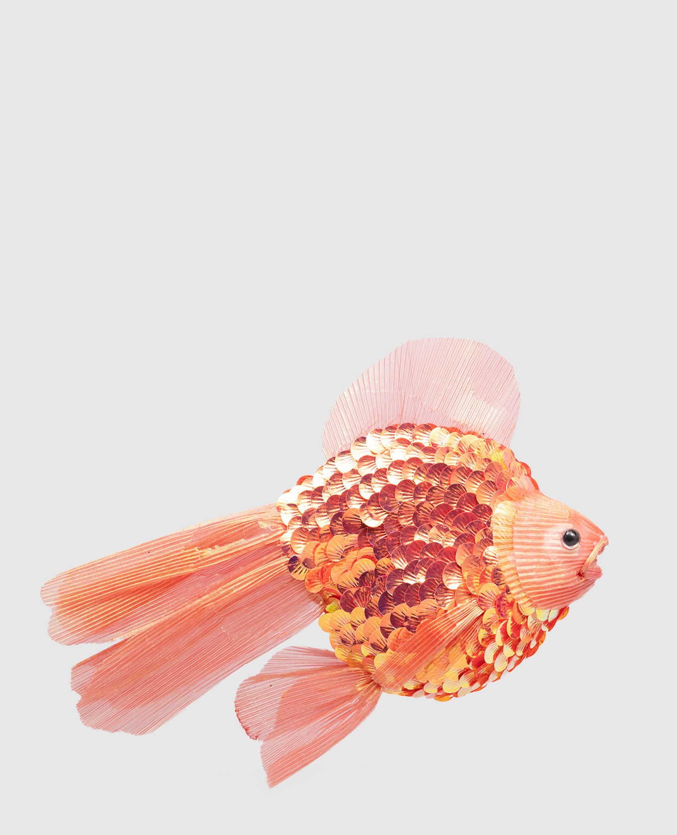 

Gold Fish Christmas tree toy Shishi, Pink