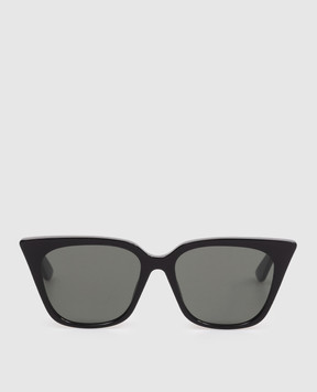 Alexander McQueen Black sunglasses with logo print 861667J0749