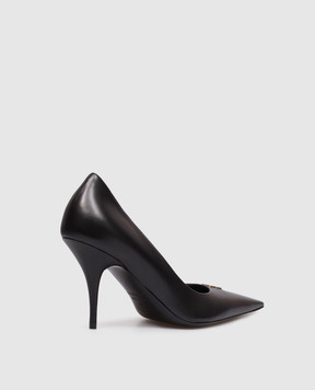 Balenciaga Avenue Bb Editor black leather shoes 845393WA919