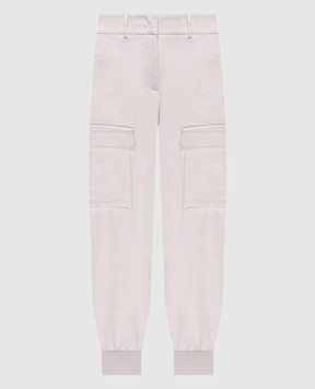 Peserico Beige melange joggers M04790J02347C