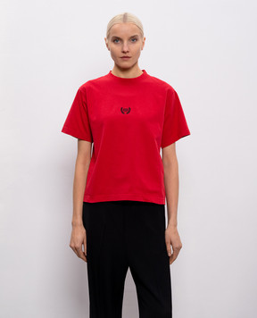 Balenciaga Red Laurel T-shirt 850990TSVC9