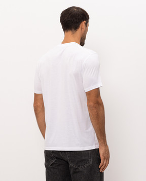 Tom Ford White T-shirt with monogram embroidery JCS004JMT012