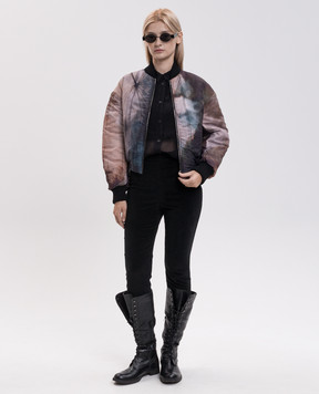 Masnada Black silk blouse 8180