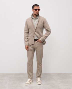 Pini Parma Green cotton shirt SHICOLYSAGE