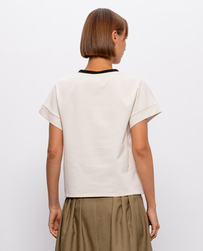 Max Mara Weekend Ivory top with edging WKDCALIFFO