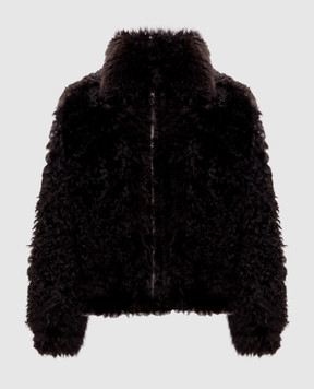 Babe Pay Pls Brown fur coat 2544TIGRADO