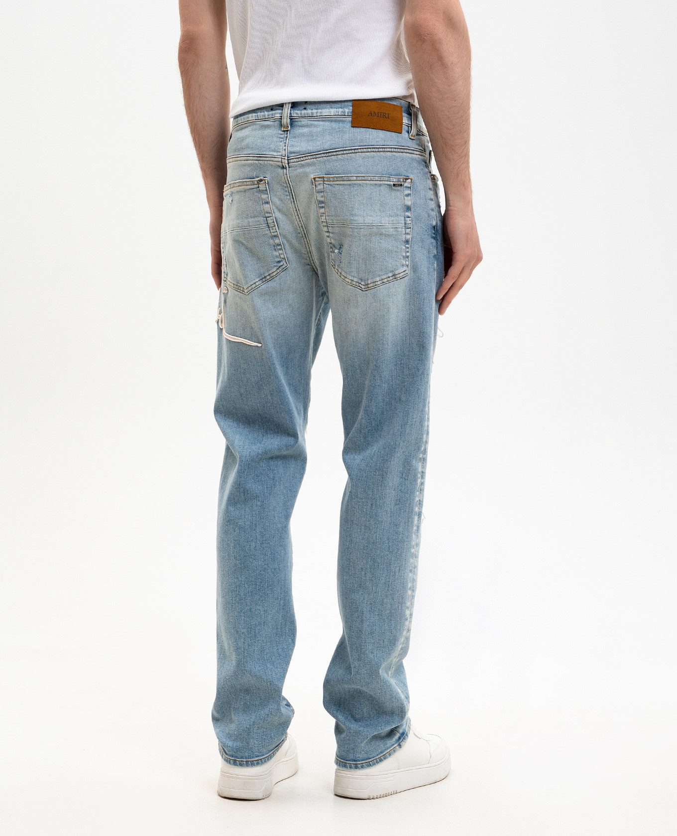 Blue jeans with holes AMIRI 4