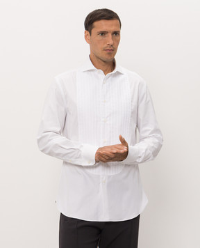 Brunello Cucinelli White cotton shirt MR620S1893