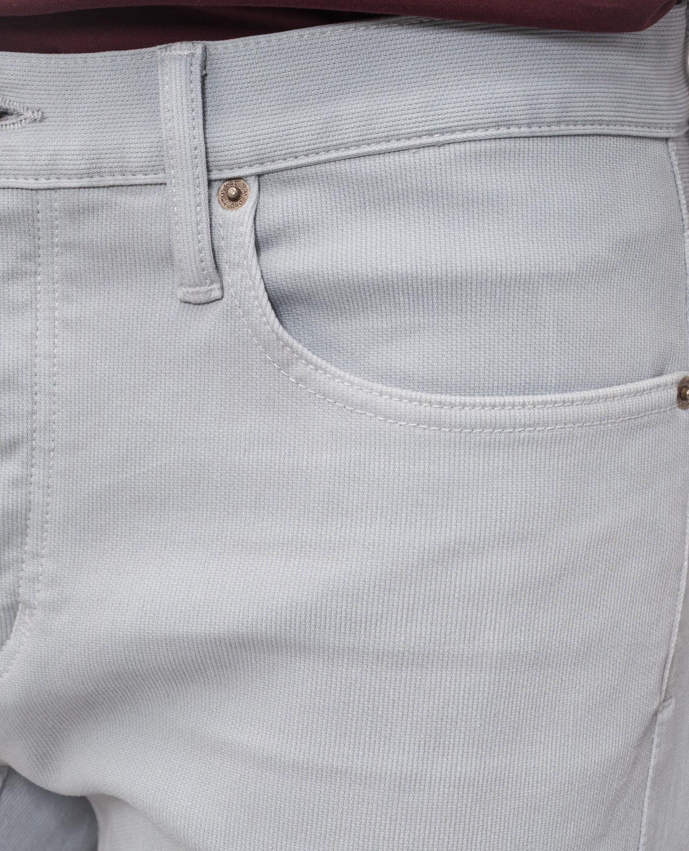 Blue jeans with logo patch Tom Ford 5