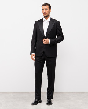 Stefano Ricci Black wool suit M2SFFI1S26HB