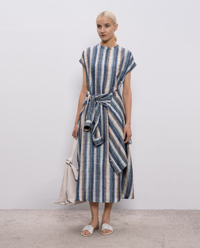Momoni Javier silk midi dress MODR007MO01