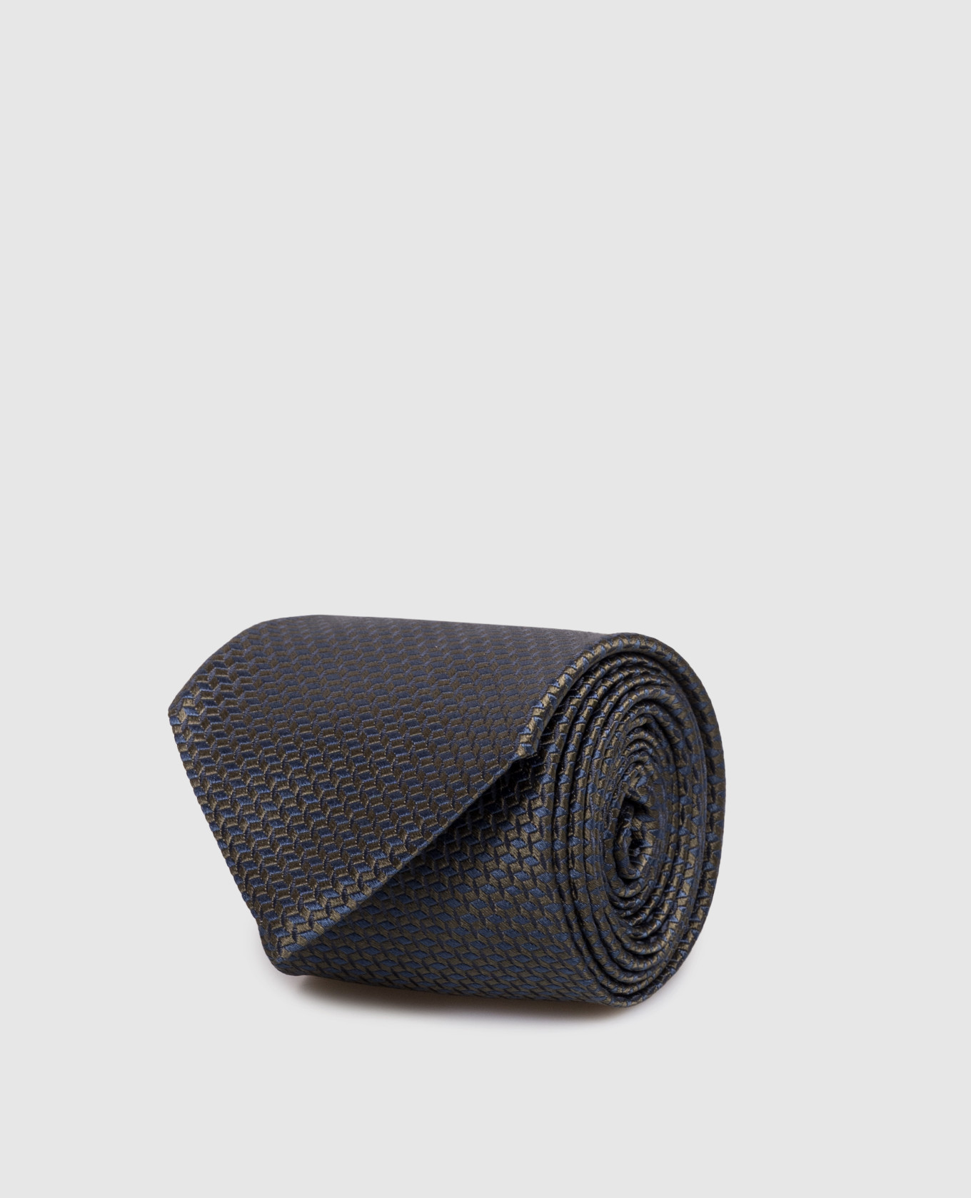 

Luxury grey silk tie Stefano Ricci
