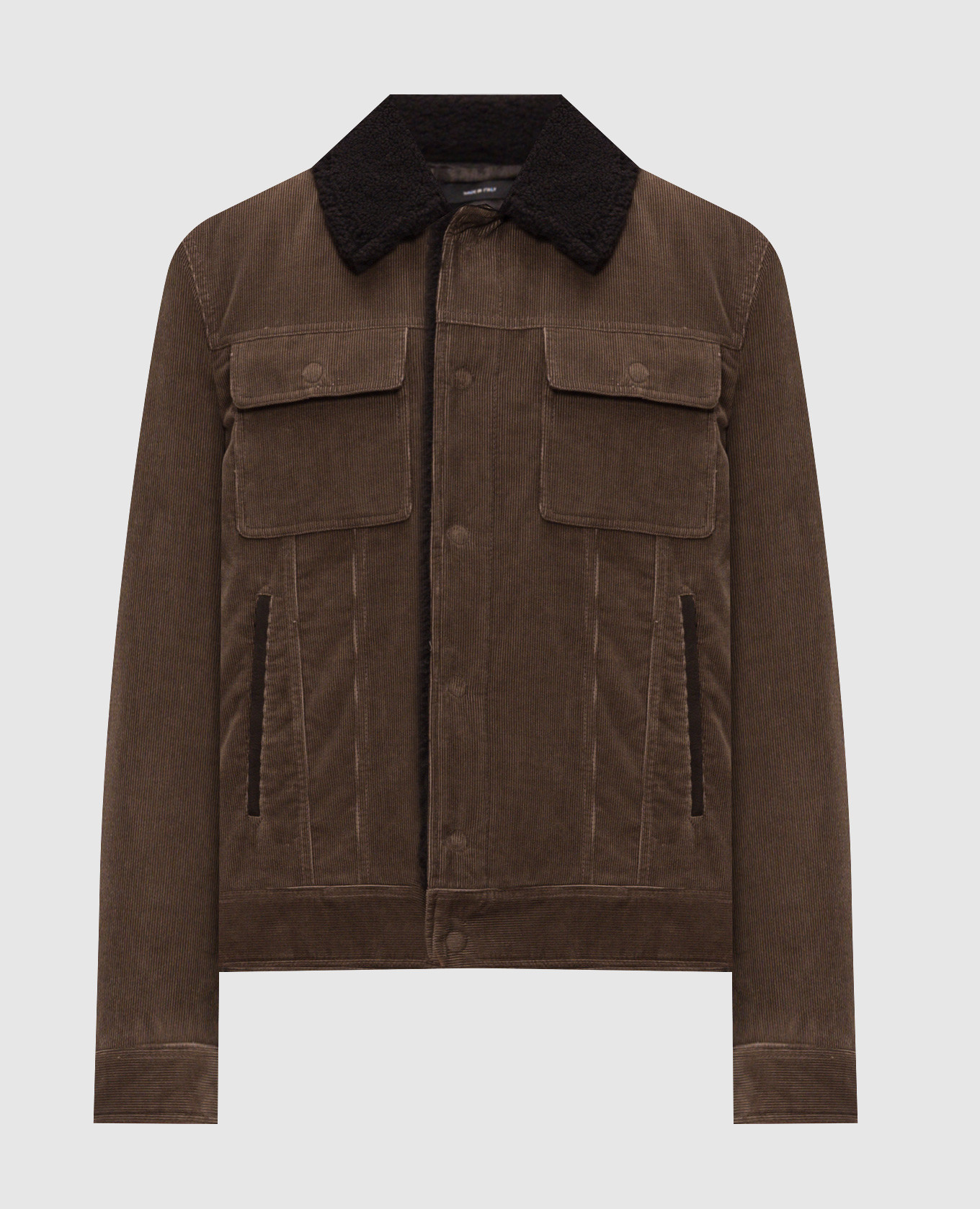 Brown corduroy jacket Tom Ford