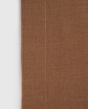 Peserico Brown wool stole S31555C0CC959