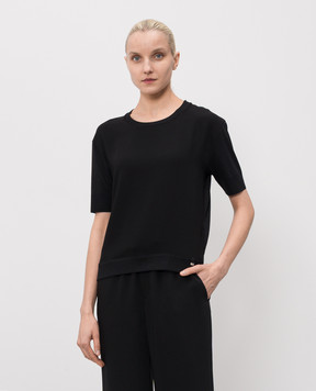 Herno Black T-shirt JG000302D52056