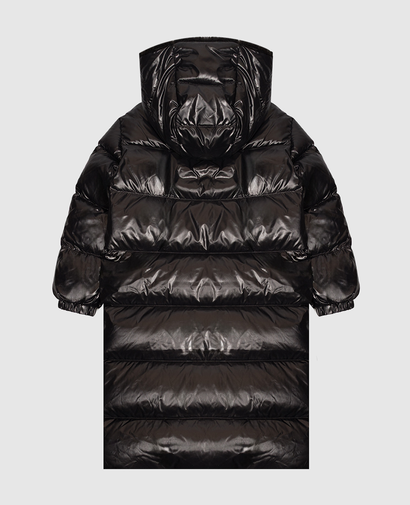 Children's black elongated down jacket Ganevry Moncler ENFANT 2
