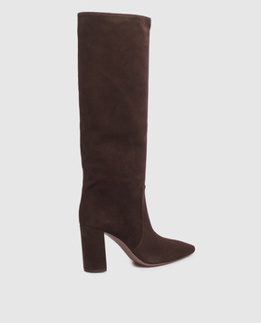 Paris Texas Brown suede boots ANJA PX2051XV003
