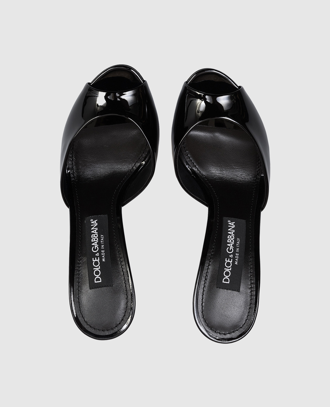 

Keira black patent leather mules Dolce&Gabbana