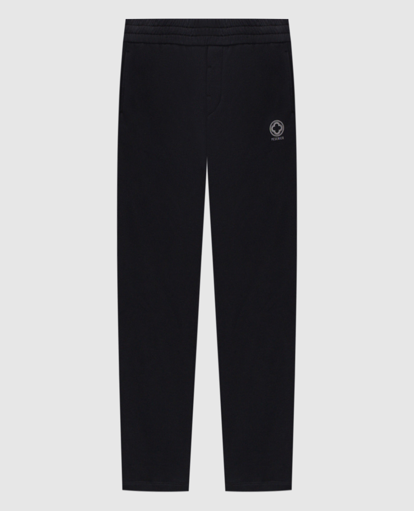 Blue sweatpants with logo