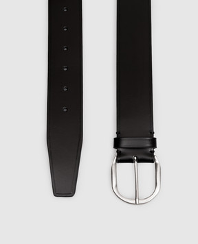 Ann Demeulemeester Ranja black leather belt with pendants B0014369LT128