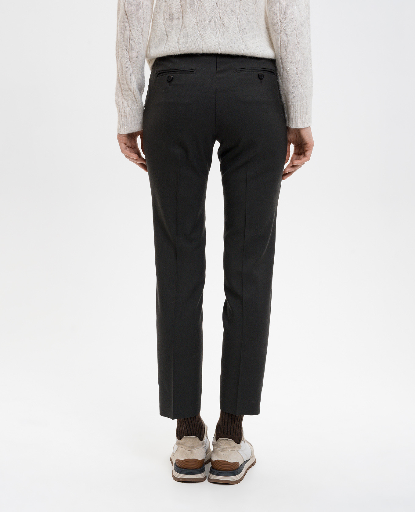 

Brown wool pants Peserico