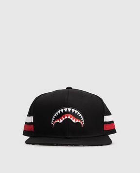 Sprayground Children's black cap with embroidery SP6776