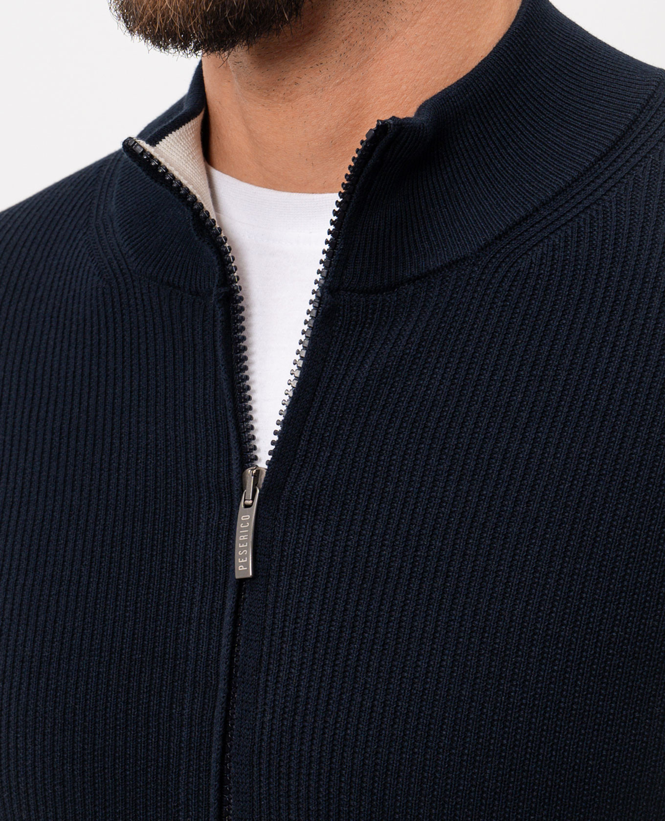 

Blue cardigan Peserico
