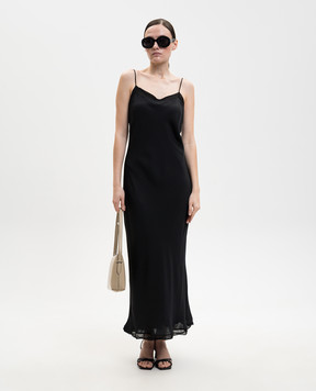 Toteme Black silk dress 252WRD0186FB0418
