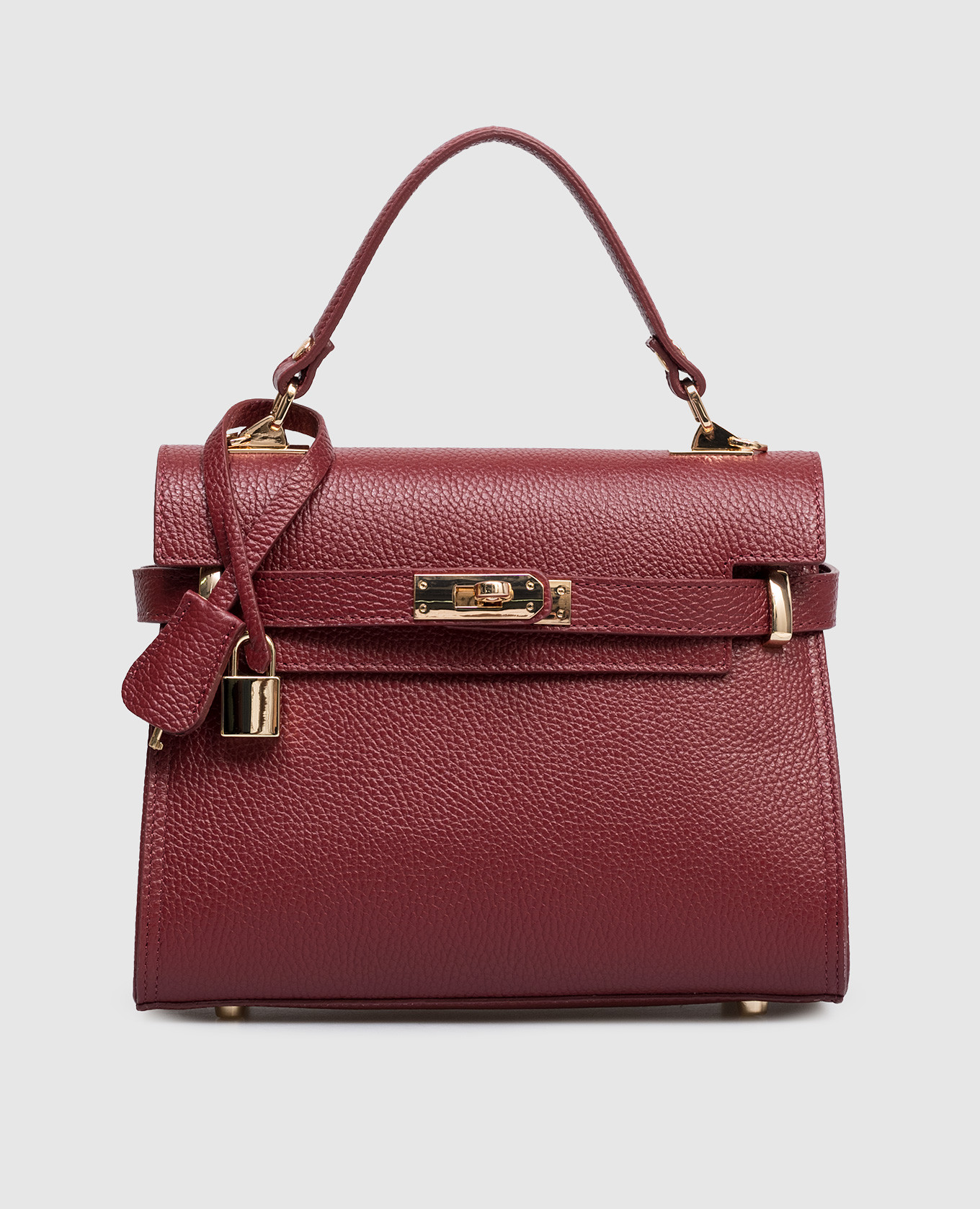 

Dollaro burgundy leather satchel bag Gianni Notaro