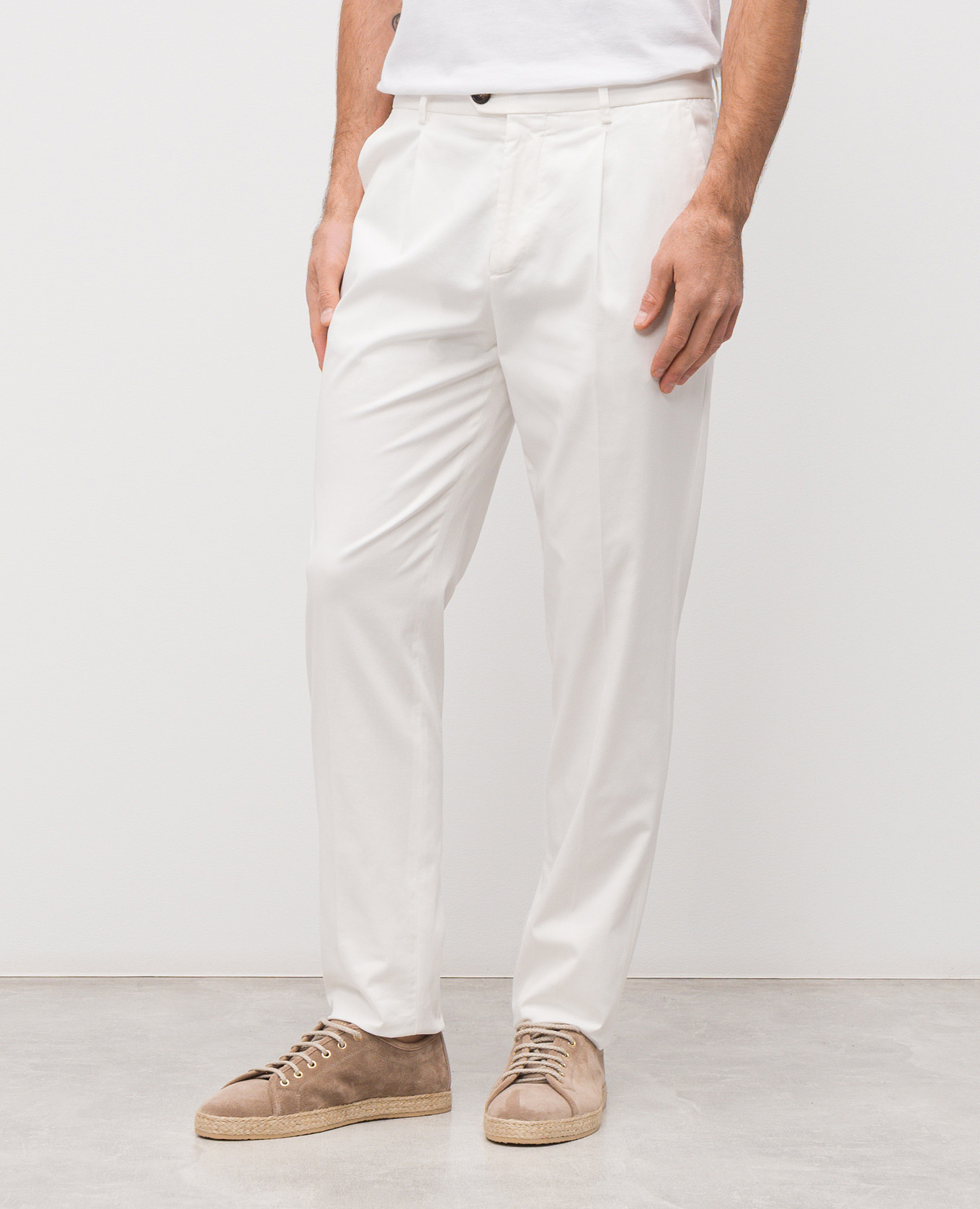 

White pants Brunello Cucinelli