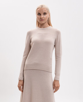 Agnona Beige cashmere jumper K1020784K080Q
