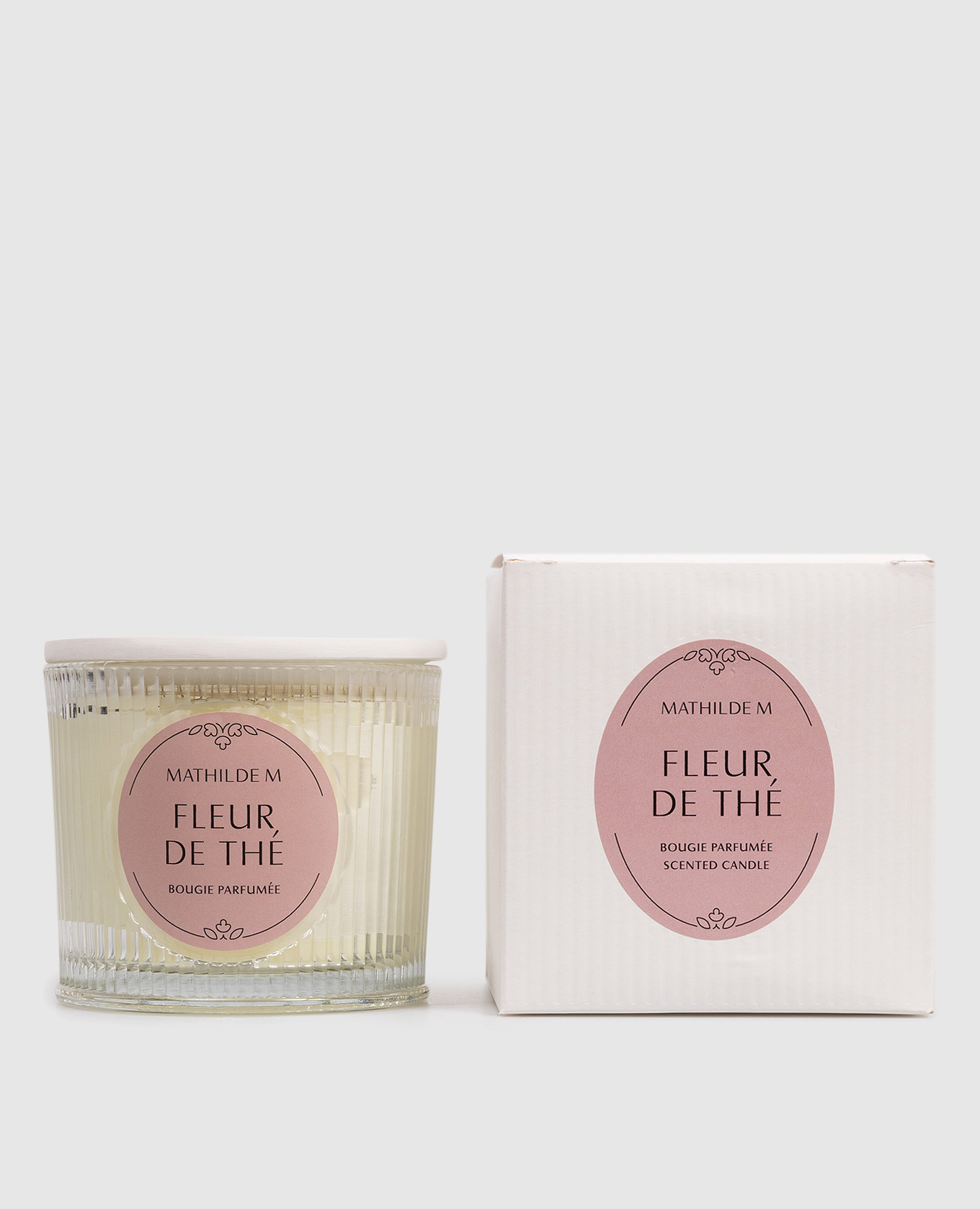 

Fleur de Thé scented candle Mathilde Creations, White