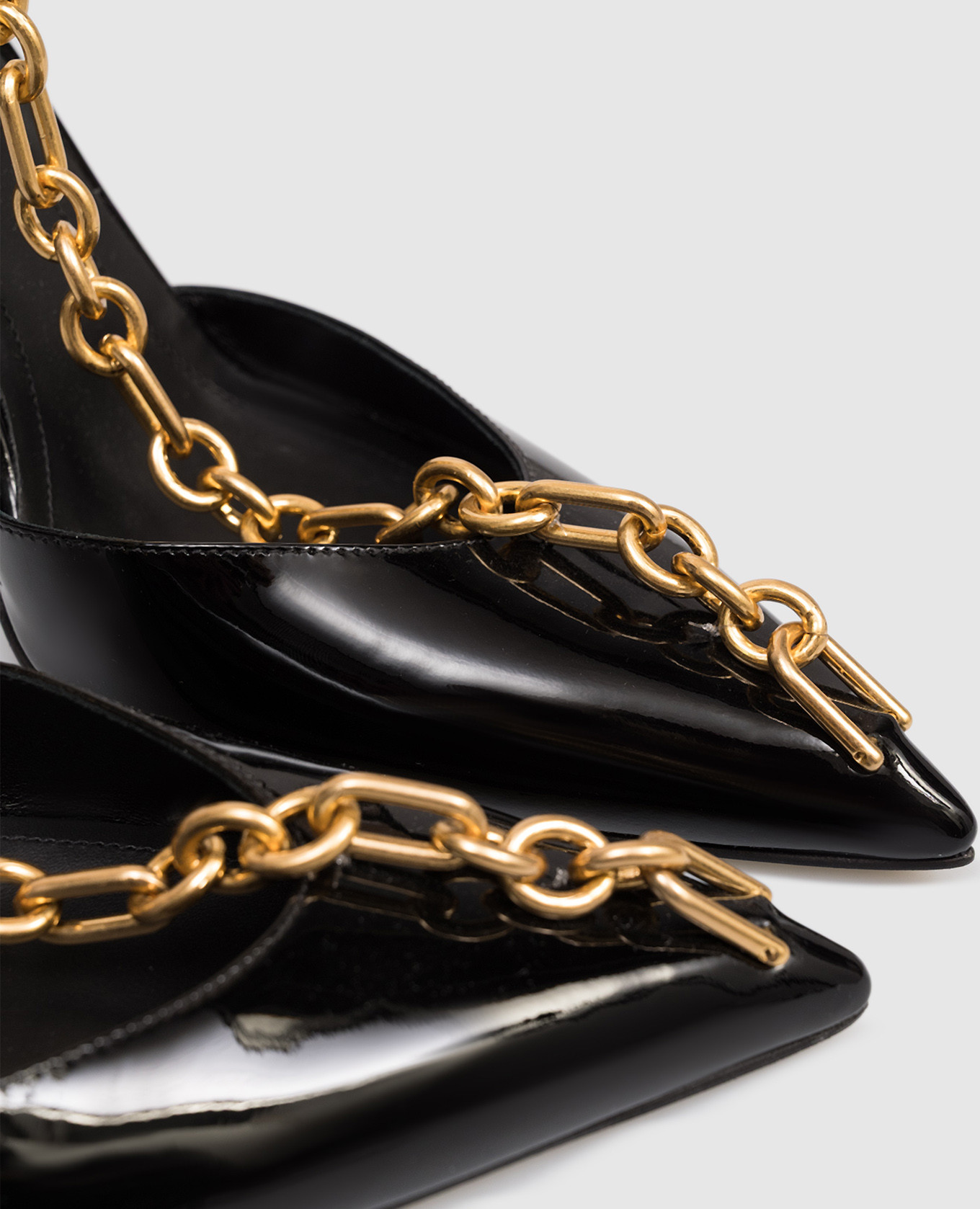 

Black patent leather Sync shoes Balmain