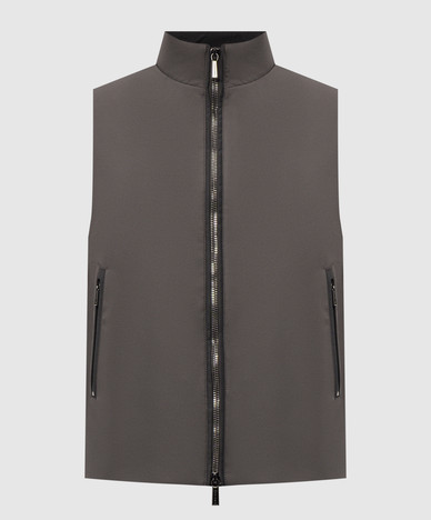 TRAYLOR gray down vest