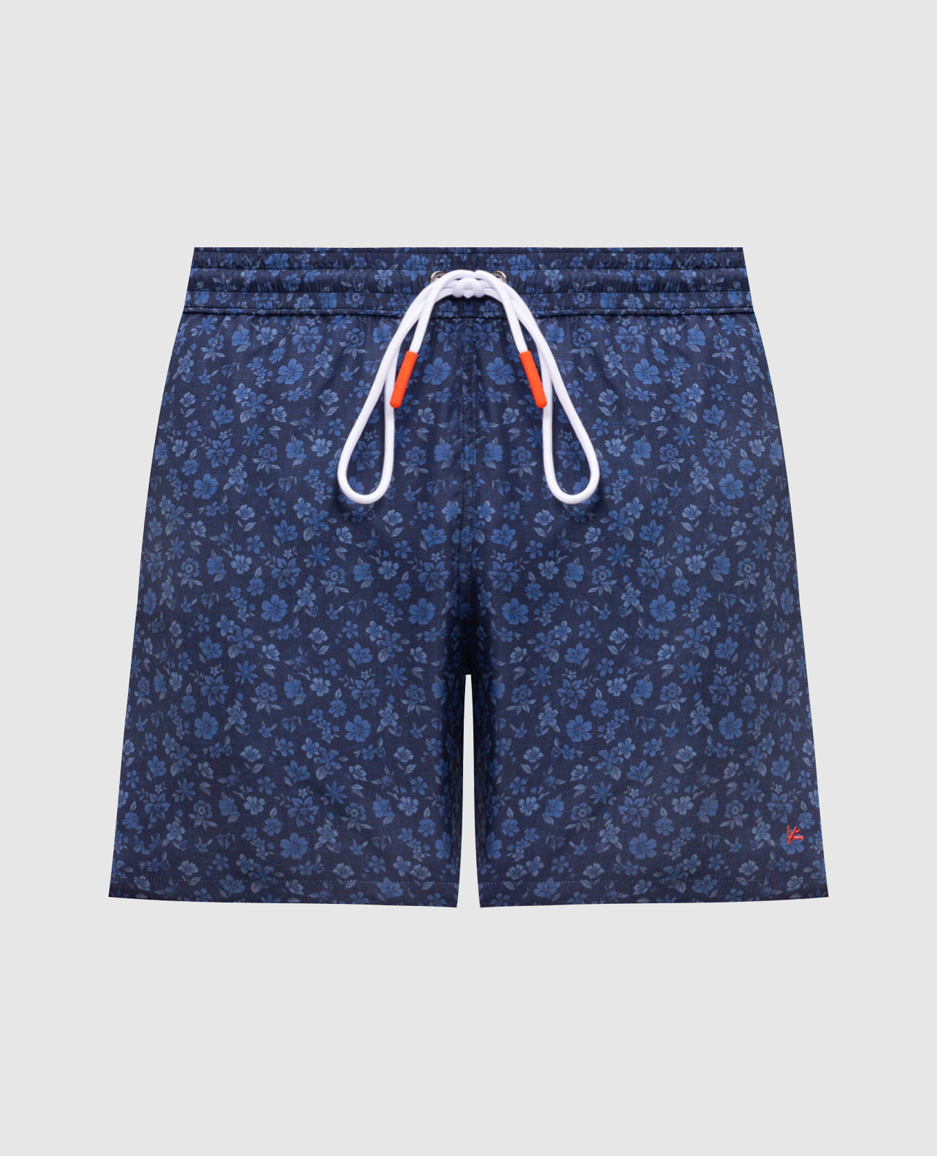 

Blue floral swim shorts ISAIA