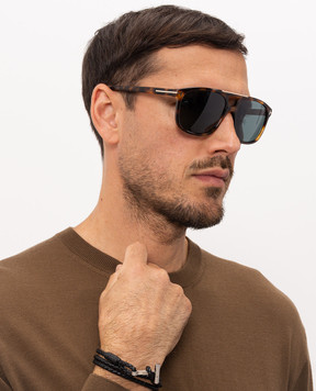 Tom Ford Brown tortoiseshell sunglasses FT1338