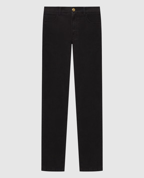 Stefano Ricci Black slim jeans MFT63B1081TR101K