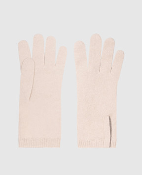 Brunello Cucinelli Beige cashmere gloves M12147189