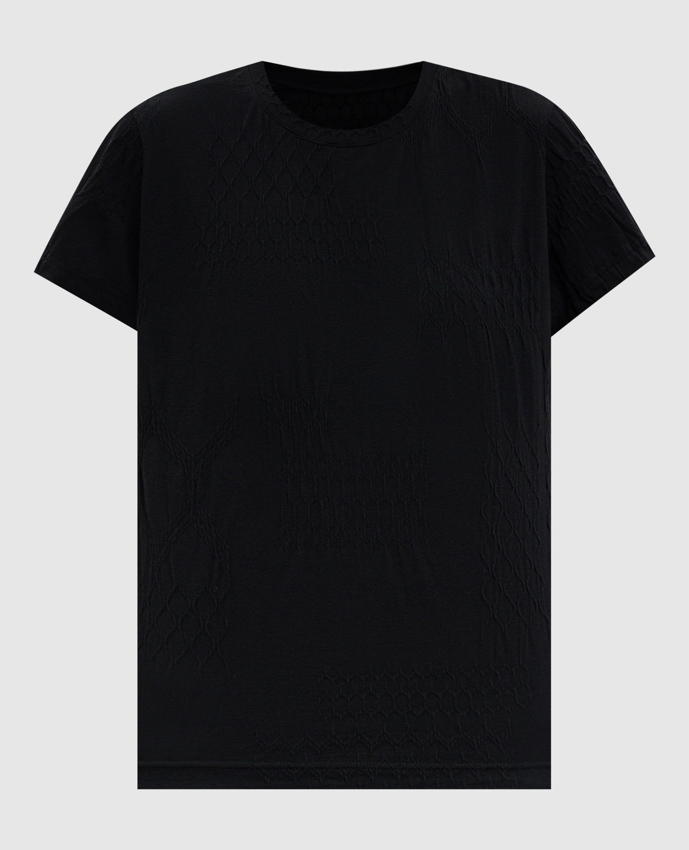 

Black Smocking JQ T-shirt Y`S Yamamoto