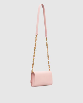 Balmain Pink leather Shuffle clutch GN1ON259LMTE