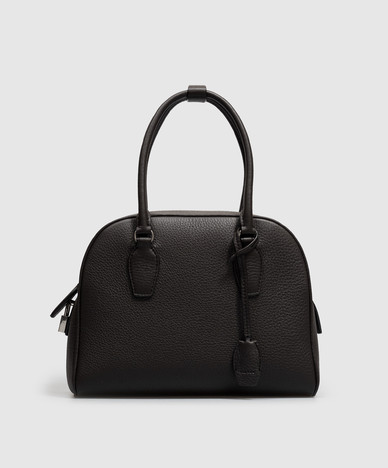 Brown leather bag India 10