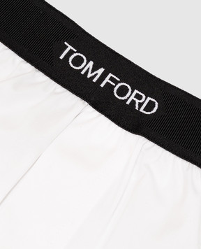 Tom Ford White boxer briefs with logo pattern T4LE91950