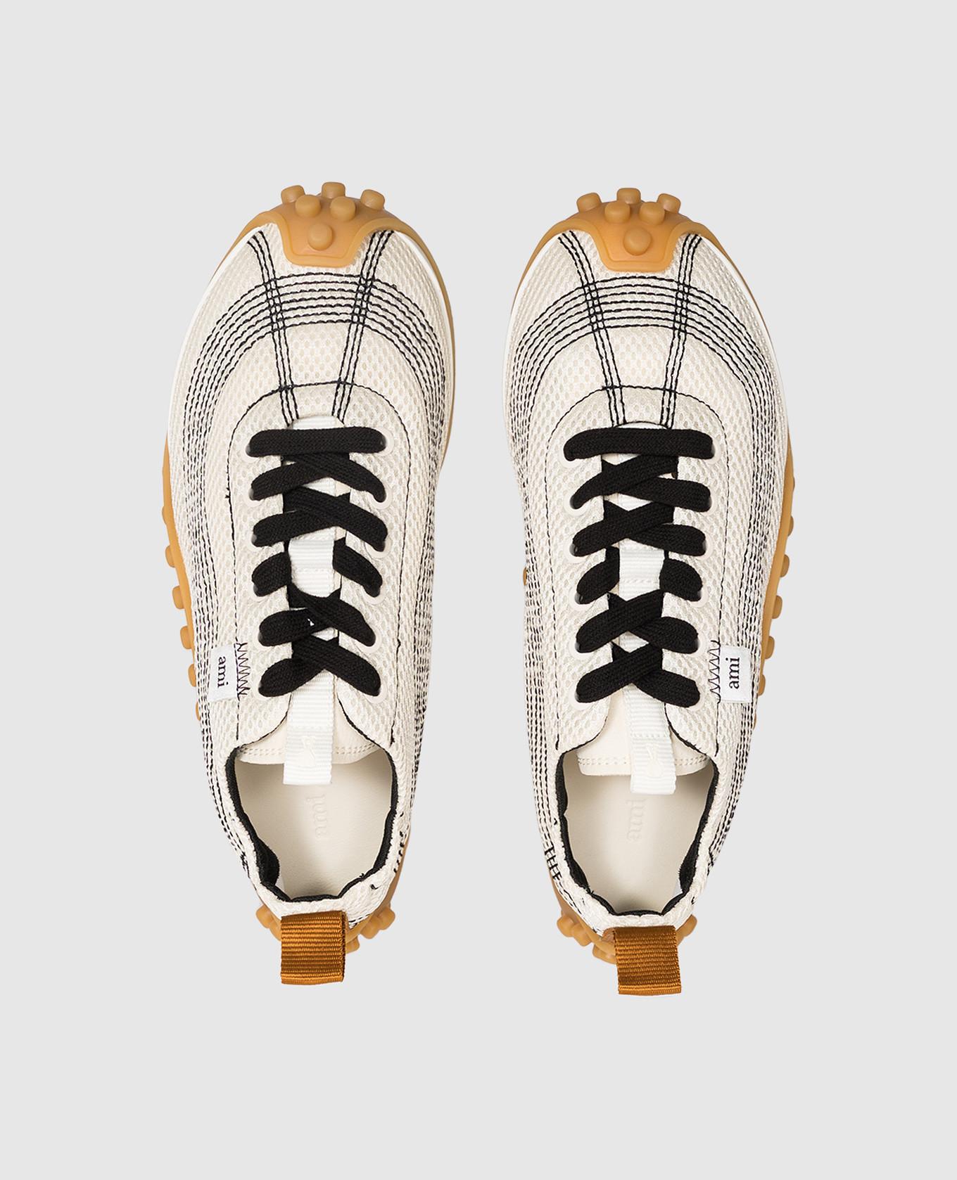 Mirage Ivory Sneakers Ami Paris 4