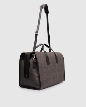 Gianni Chiarini Berlino grey travel bag with logo BSN11629COMMTDSPORTY