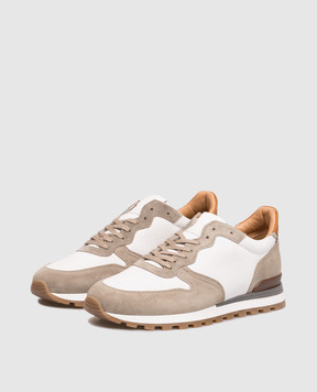 Pini Parma Nubuck sneakers with logo TAUBCORUNN