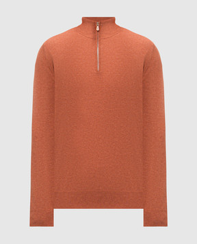Brunello Cucinelli Orange cashmere jumper M2200124